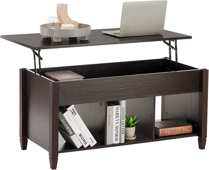 Lift-Top Coffee Table with Convertible Dining Function